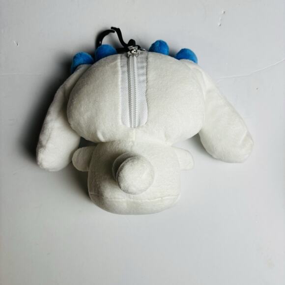 Hello Kitty & Friends Cinnamoroll Soft Stuffed Animal Plush Doll. With Clip. - Picture 8 of 13